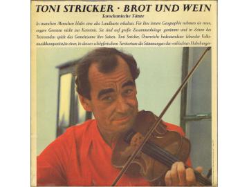 Toni Stricker ‎- Brot Und Wein: Tarockanische Tänze (LP)