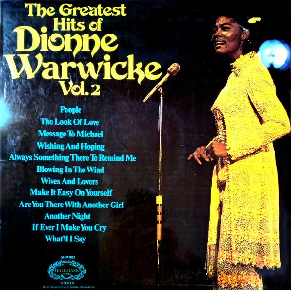 Dionne Warwicke - The Greatest Hits Of Dionne Warwicke (Vol. 2) (LP)