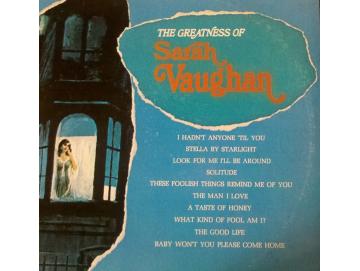 Sarah Vaughan - The Greatness Of Sarah Vaughan (LP)