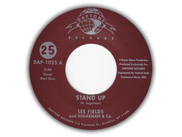 Lee Fields And Sugarman & Co. - Stand Up (7inch)
