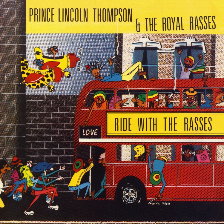 Prince Lincoln Thompson & Royal Rasses - Ride with The Rasses (LP) (Colored)