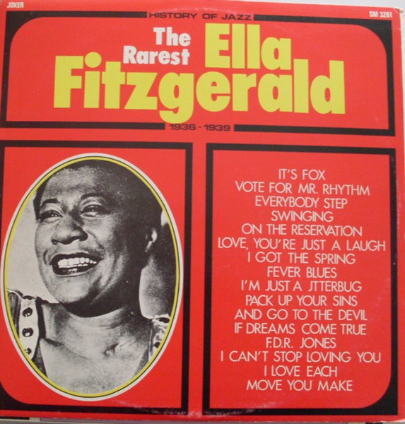 Ella Fitzgerald - The Rarest Ella Fitzgerald (1936-1939) (LP)