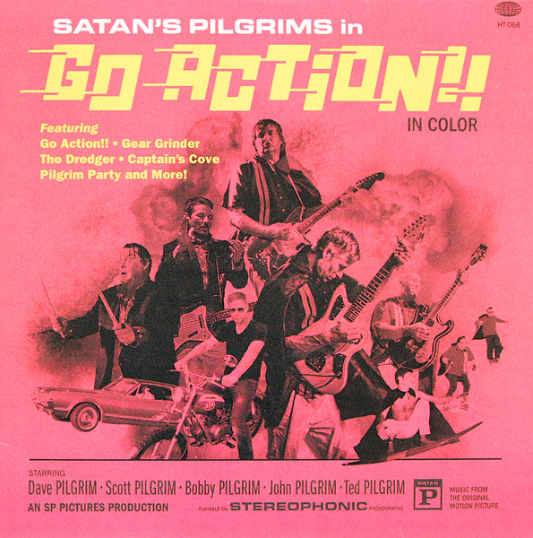 Satan´s Pilgrims - Go Action!! (LP) (Colored)