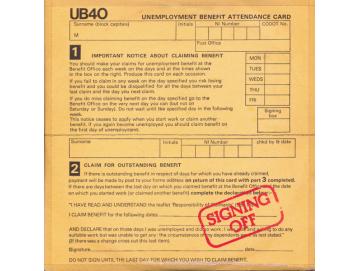 UB40 - Signing Off (LP)