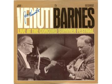 Joe Venuti / George Barnes - Live At The Concord Summer Festival (LP)