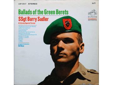 SSgt. Barry Sadler (U.S. Army Special Forces) - Ballads Of The Green Berets (LP)
