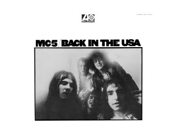 MC5 - Back In The USA (LP) (Colored)