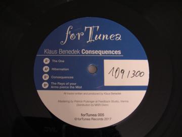 Klaus Benedek ‎– Consequences  (EP)
