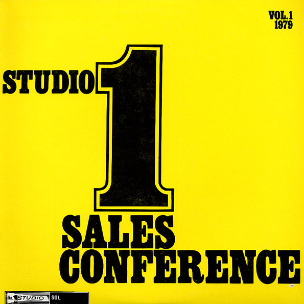 Various - Studio 1 Sales Conference Vol. 1 1979 (LP)