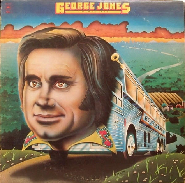 George Jones - I Wanta Sing (LP)