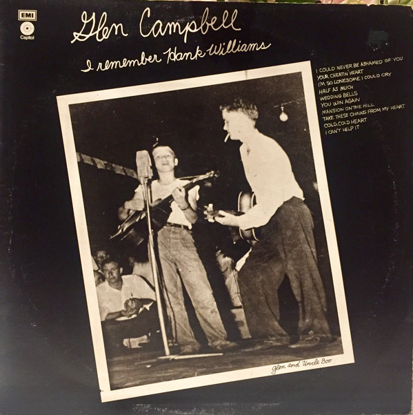 Glen Campbell ‎- I Remember Hank Williams (LP)