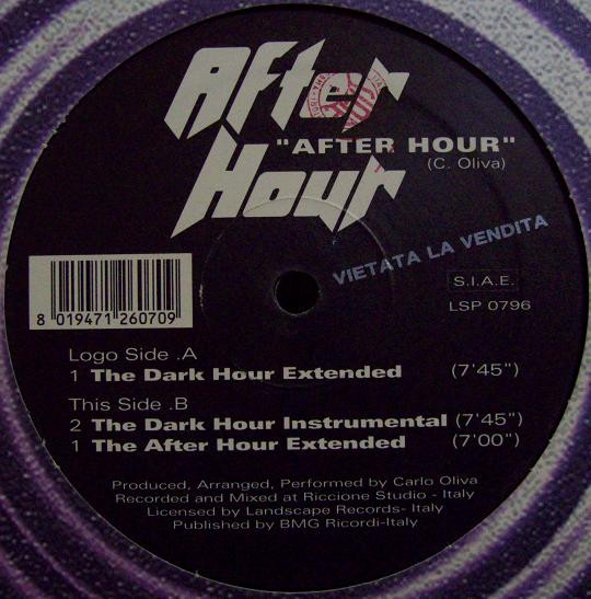 After Hour - After Hour (12inch)