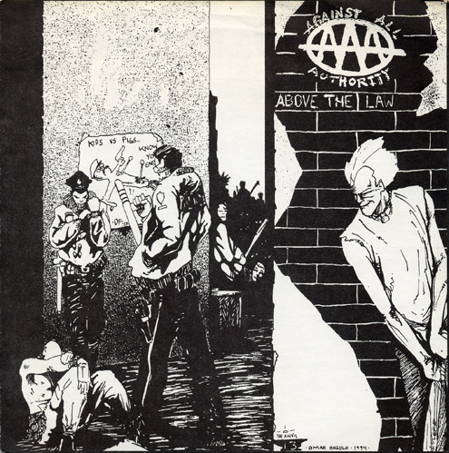 Against All Authority - Above The Law (7inch)
