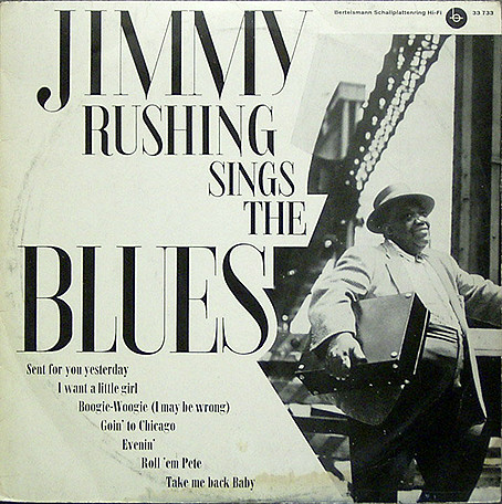 Jimmy Rushing - Sings The Blues (10inch)
