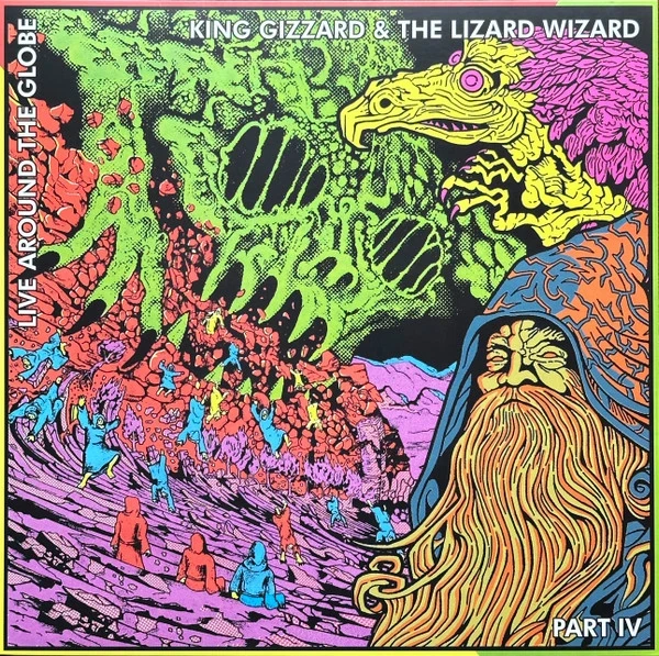 King Gizzard And The Lizard Wizard - Live Around The Globe (Part IV) (LP) (Colored)