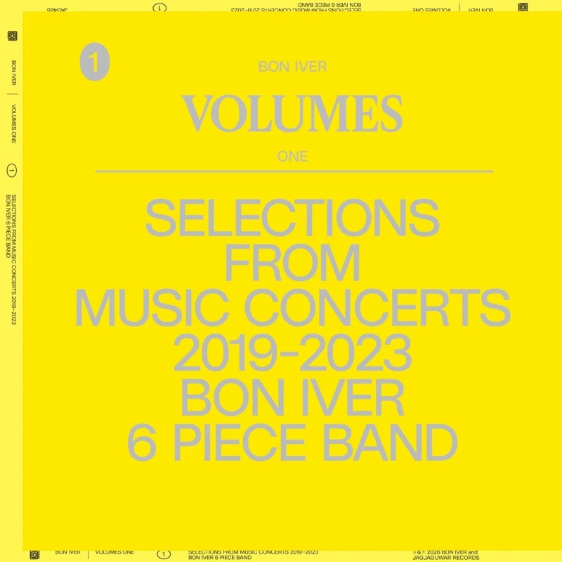 Bon Iver - Volumes: One (Selections From Music Concerts) (2019-2023) (LP)