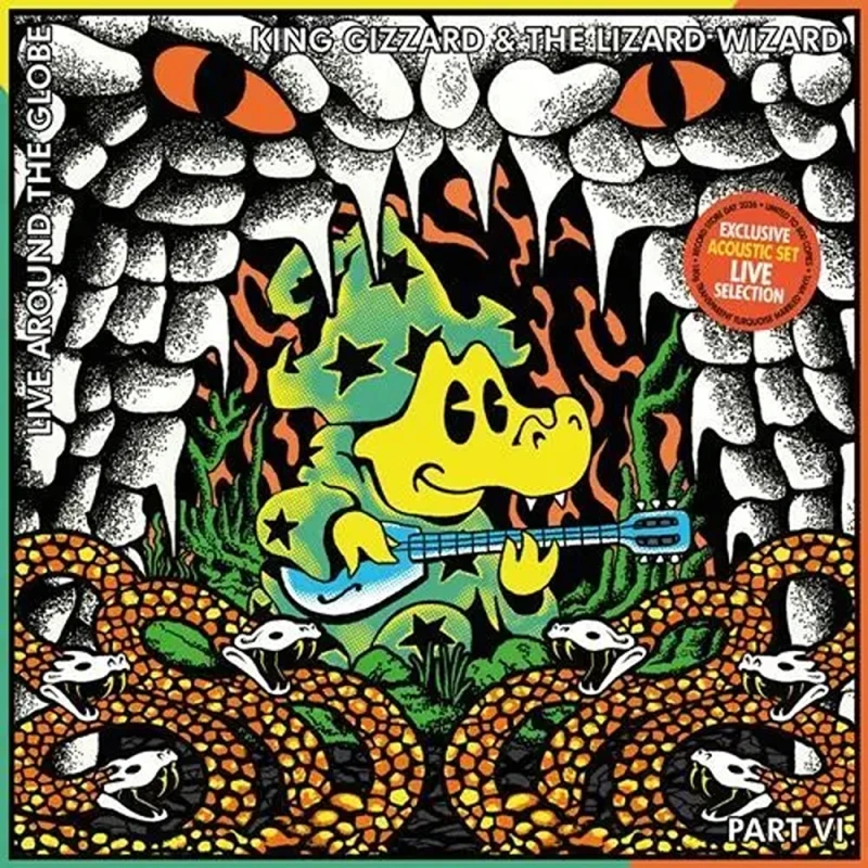 King Gizzard And The Lizard Wizard - Live Around The Globe (Part VI: The Acoustic Concert) (LP)