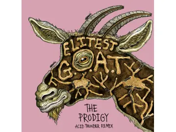 Sleaford Mods & The Prodigy Feat. Aldous Harding - Elitest G.O.A.T. (The Prodigy Acid Thunder Mix) (7inch) (Colored)