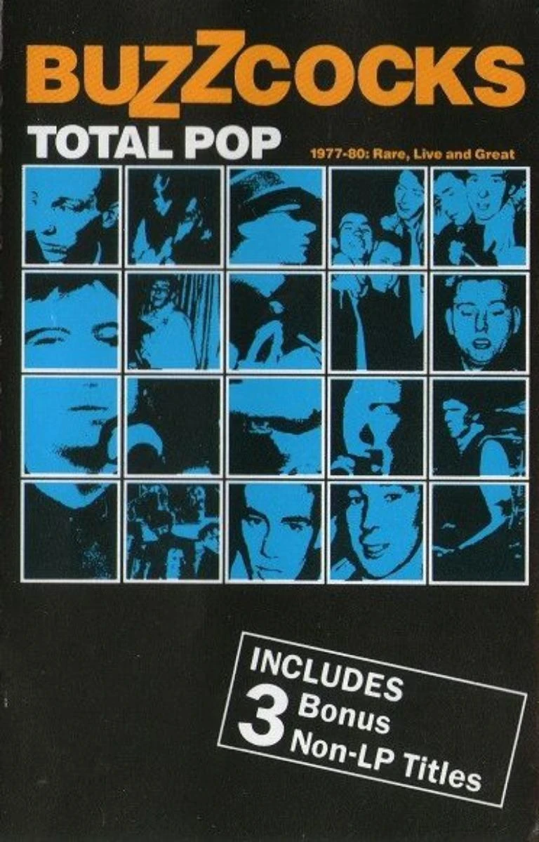 Buzzcocks - Total Pop 1977-80 (Rare, Live And Great) (MC)