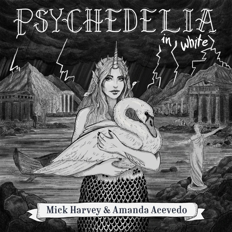 Mick Harvey & Amanda Acevedo - Psychedelia in White (LP)