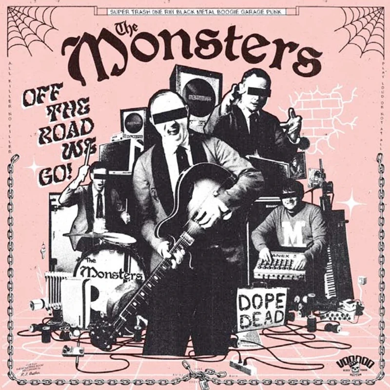 The Monsters - Off The Road We Go! (LP) The Monsters - Off The Road We Go! (LP)
