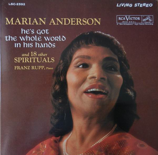Marian Anderson, Franz Rupp - Hes Got The Whole World In His Hands And 18 Other Spirituals (LP)