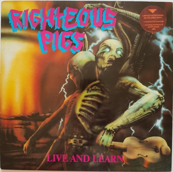 Righteous Pigs - Live And Learn (LP) Righteous Pigs - Live And Learn (LP)