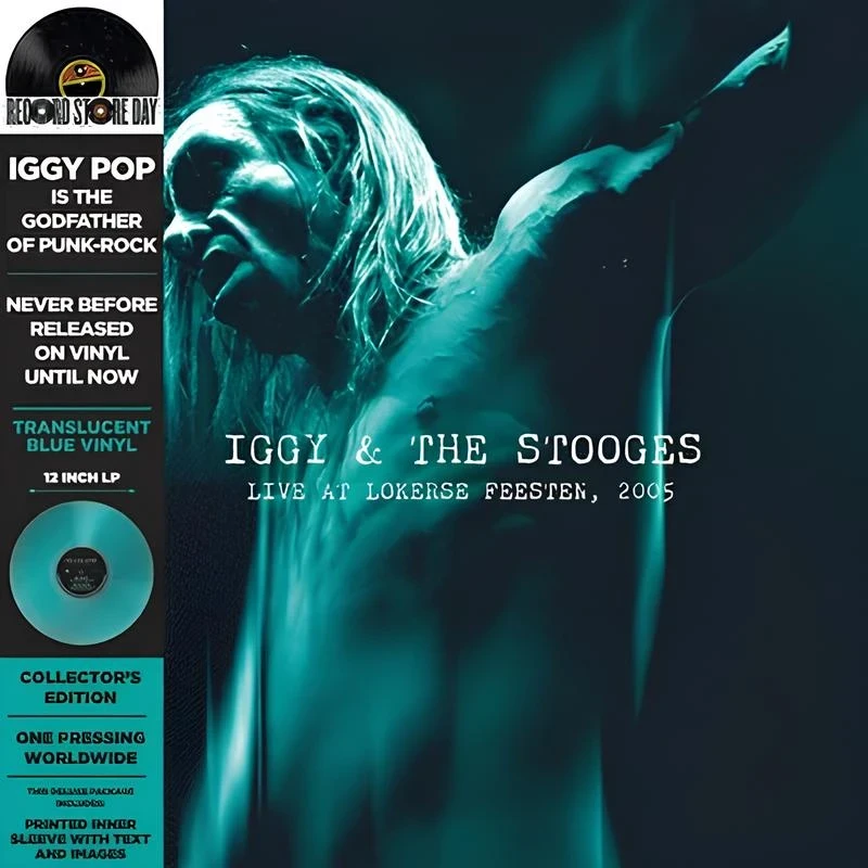 Iggy & The Stooges - Live At Lokerse Feesten 2005 (LP) (Colored) Iggy & The Stooges - Live At Lokerse Feesten 2005 (LP) (Colored)