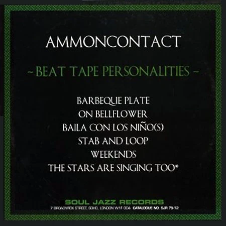 AmmonContact - Beat Tape Personalities (LP) AmmonContact - Beat Tape Personalities (LP)