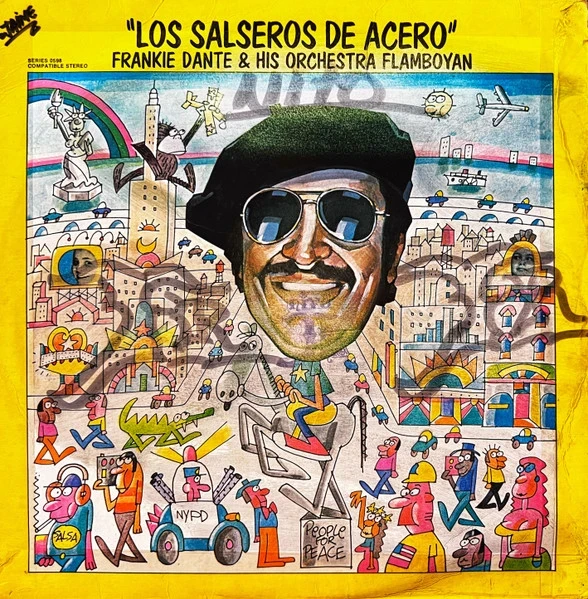 Frankie Dante & His Orquesta Flamboyan - Los Salseros De Acero (LP)
