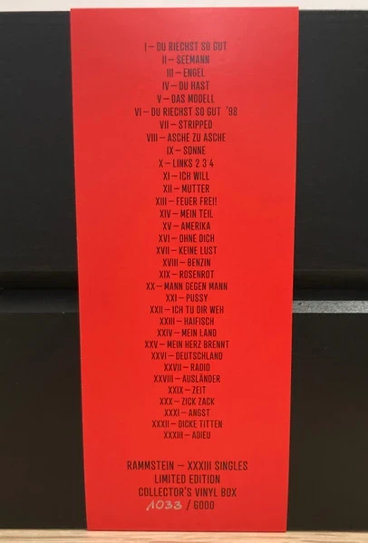 Rammstein - XXXIII (Box Set)