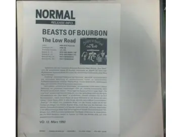 The Beasts Of Bourbon - The Low Road (LP)