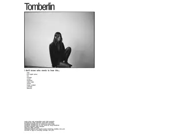 Tomberlin - I Don't Know Who Needs To Hear This... (MC)